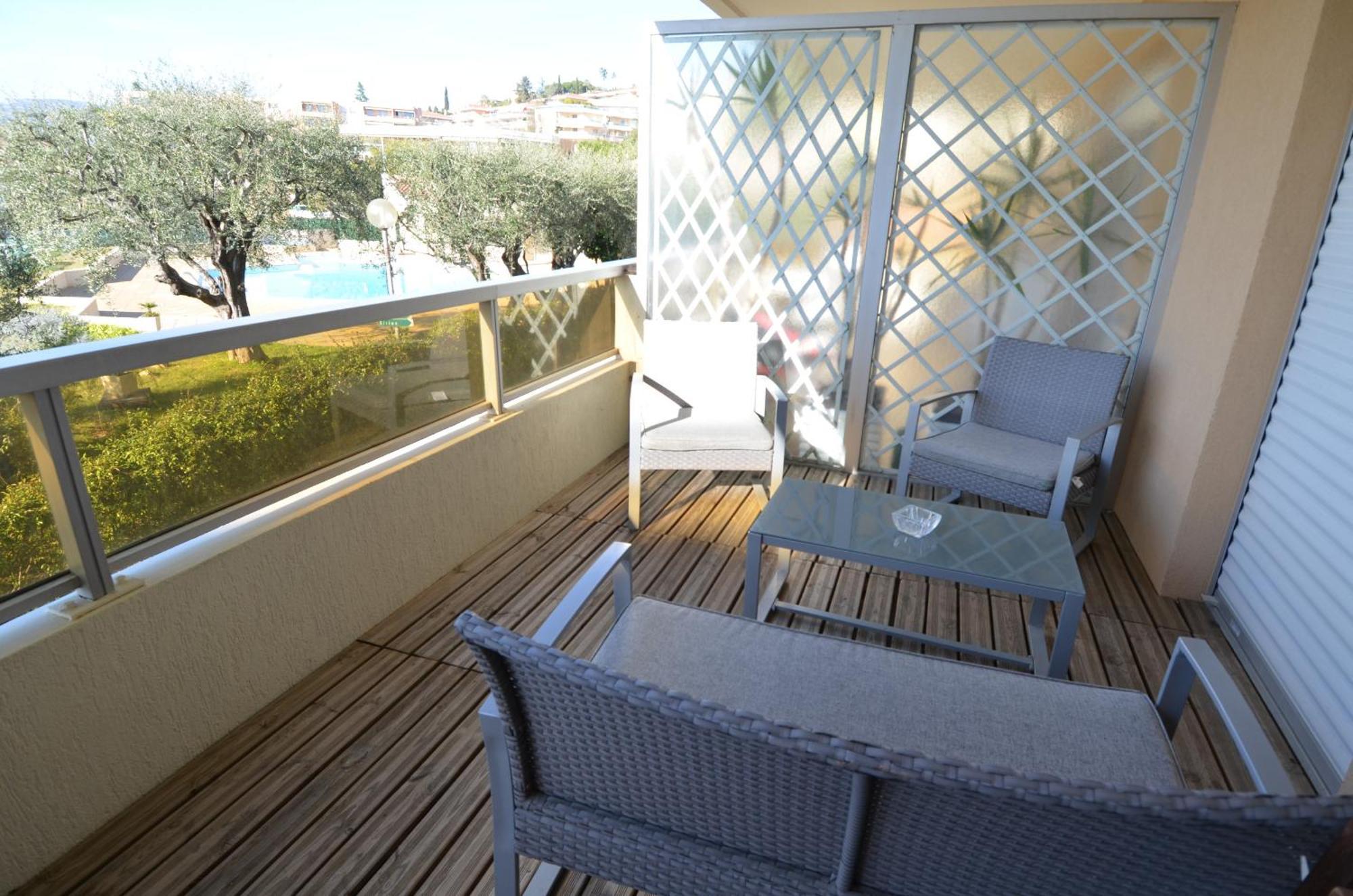 Plein Ciel - Appartement 5 Personnes Avec Piscine Sur La Corniche Fleurie A 니스 외부 사진